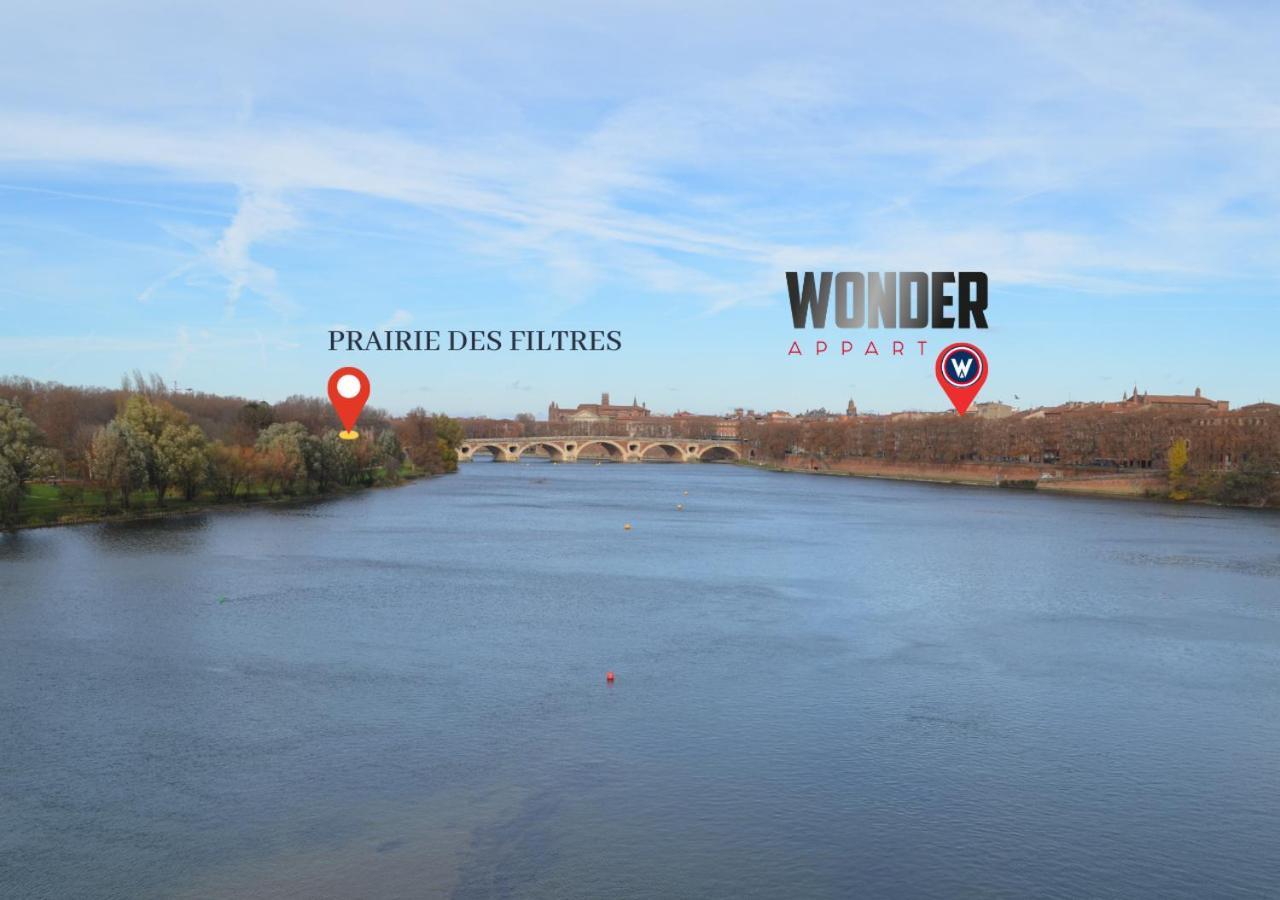 Wonder Appart' 402 - Vue Sur Garonne Toulouse Eksteriør bilde