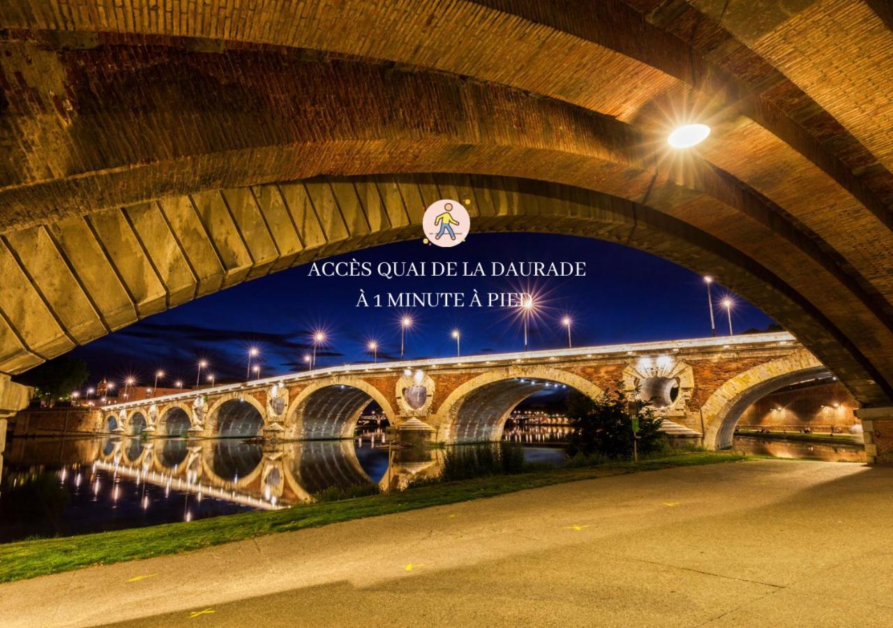 Wonder Appart' 402 - Vue Sur Garonne Toulouse Eksteriør bilde